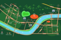 昊天·滨江谷交通图