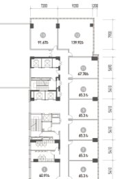 阳光硅谷1室1厅1卫建面60.91㎡