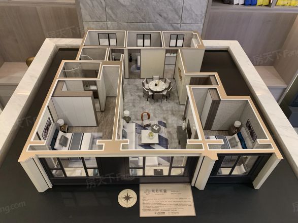 绿城·明月听蘭实景图