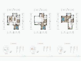 联发山晓3室2厅1厨2卫建面181.00㎡