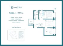 碧桂园天玺湾Y090-A户型