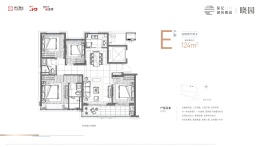 保亿湖风雅园（晓园）4室2厅1厨2卫建面124.00㎡