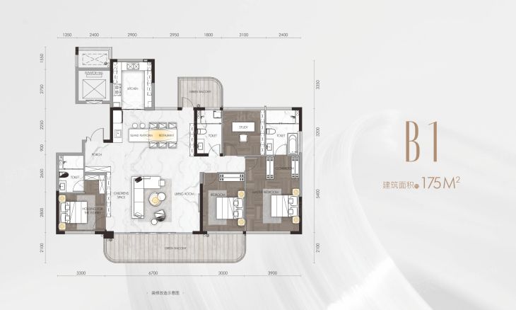 中国铁建西派御江户型图