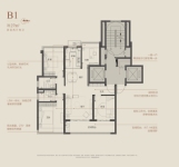 B1户型127平米