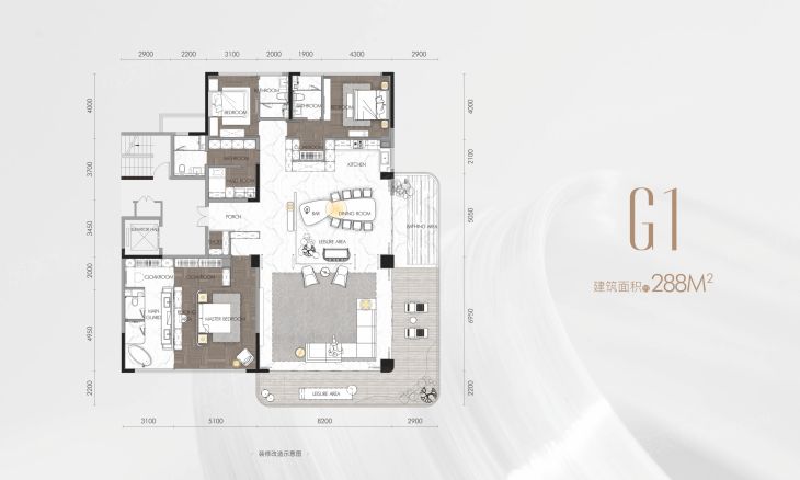 中国铁建西派御江户型图