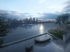 北滨路次新房,看中庭,曲径通幽住家安静