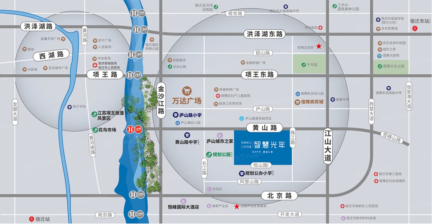 招商·智慧光年交通图
