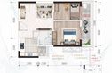 人和公园溪府户型图