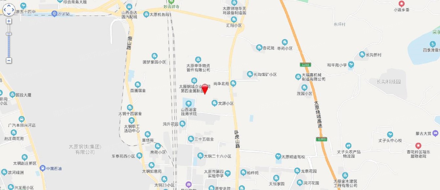 泛华盛世阳光交通图