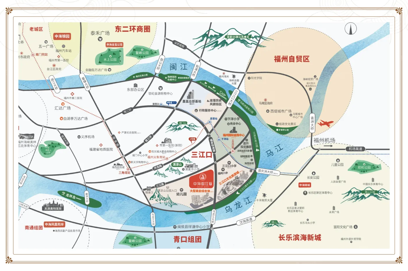 中海锦江城-福州中海锦江城楼盘详情-福州房天下