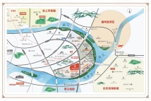 中海锦江城交通图
