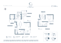 2栋建面124㎡04户型