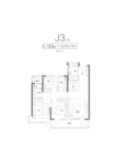 J3-120平3室2厅2卫