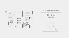 郑东·镜庐3室2厅1厨2卫建面131.00㎡