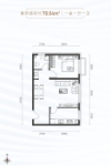 4#2单元建面70.04㎡户型