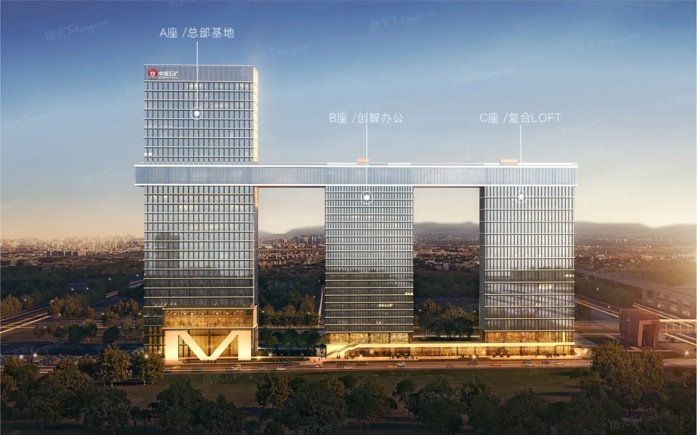 中国五矿金融贸易中心-西安中国五矿金融贸易中心楼盘详情-西安房天下