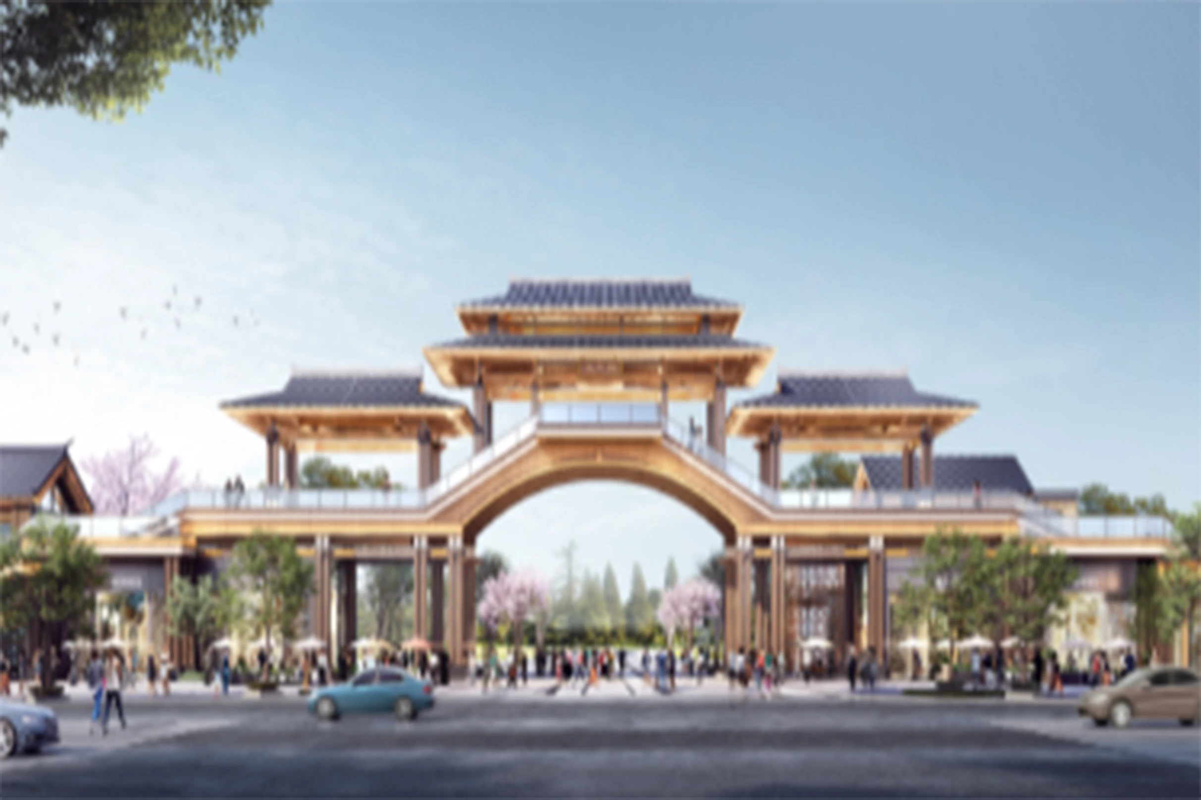 朱提文化小镇效果图