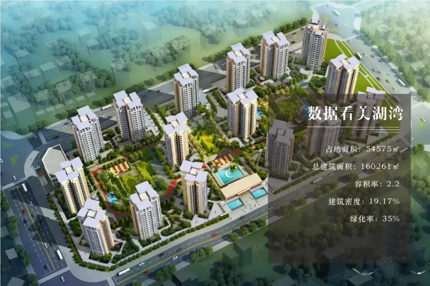 龙鑫·美湖湾效果图
