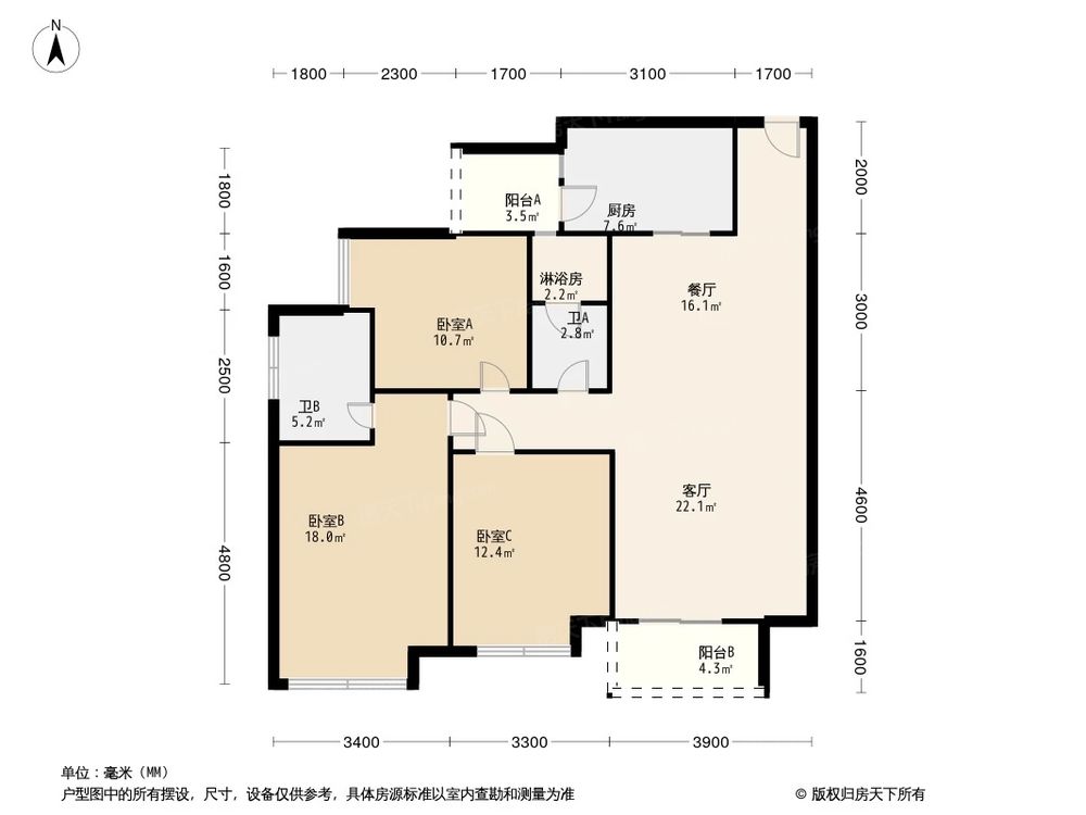相似户型图