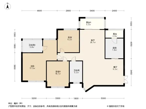 朗基御今缘户型图
