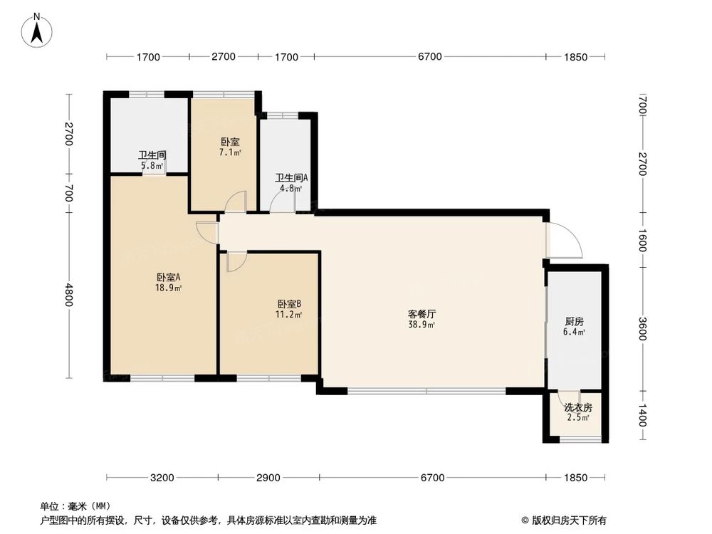 相似户型图