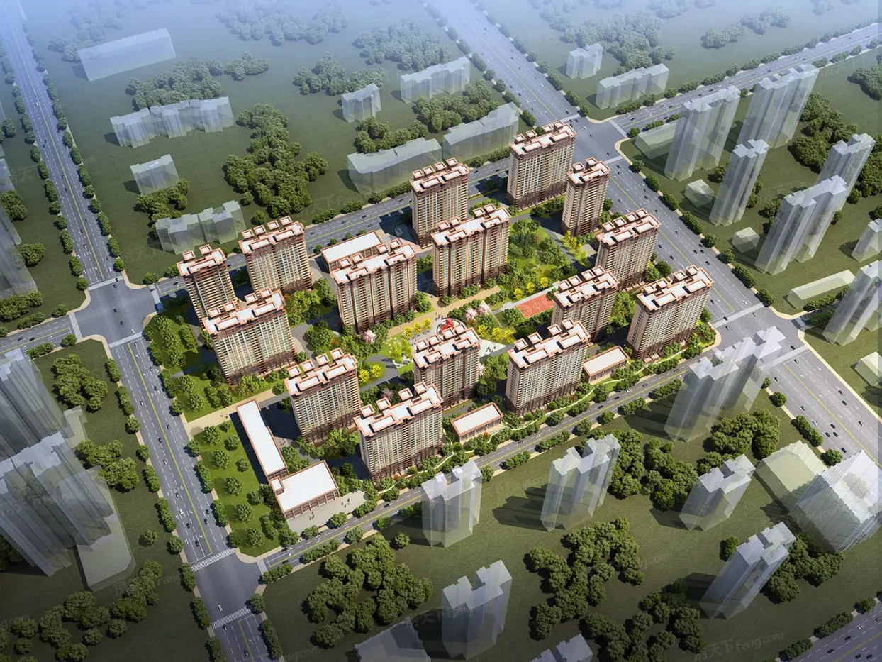 隆江绿苑效果图