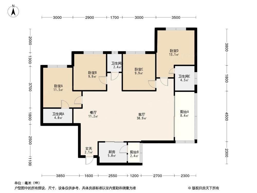 相似户型图