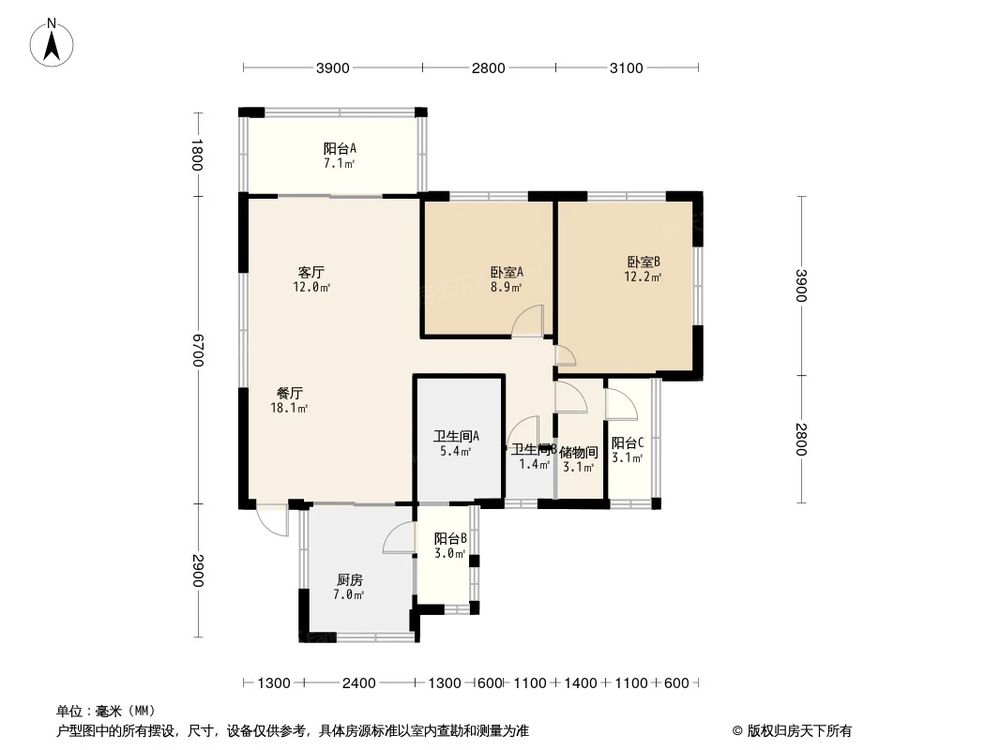 相似户型图