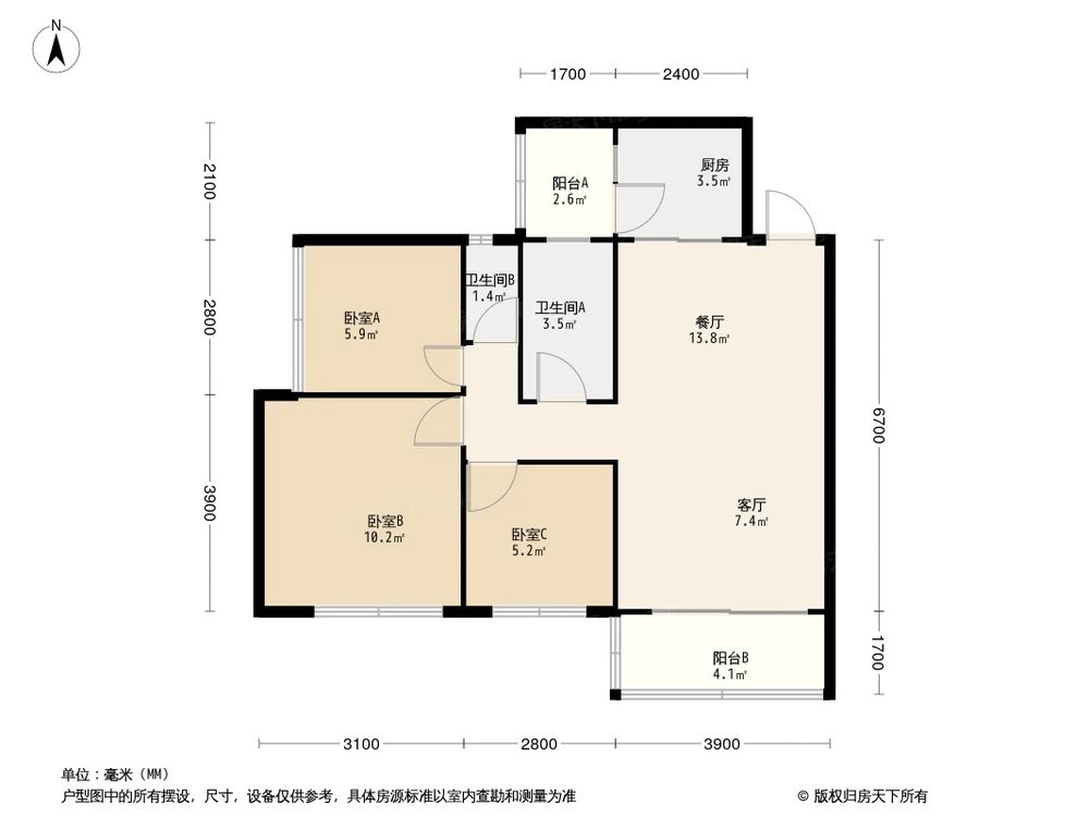 相似户型图
