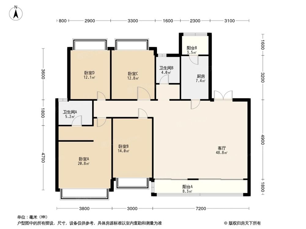 相似户型图