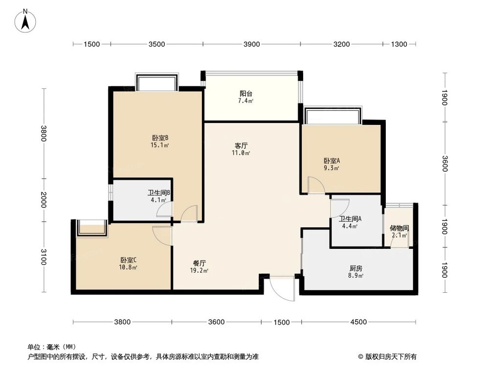 相似户型图