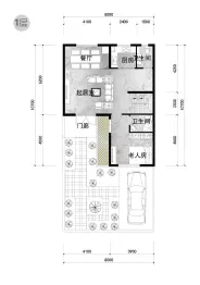 怡和天玺5室2厅1厨4卫建面190.00㎡