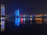 开元湖公园夜景