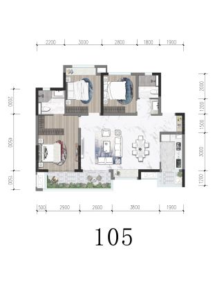 世茂云璟户型图