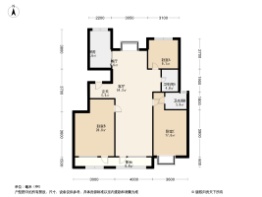 中瑞府3室2厅1厨2卫建面117.00㎡