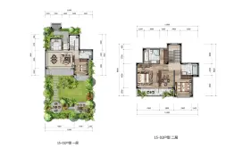 绿城江南赋4室2厅1厨3卫建面168.00㎡