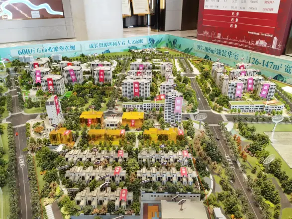 新城·春山拾鸣实景图