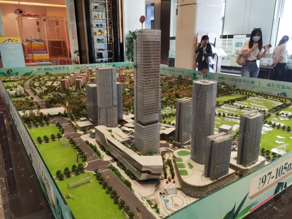 新城·春山拾鸣实景图