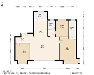 中海京叁號院 南北通透三居 精装高层 167平