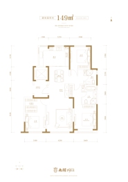 南开19113室2厅1厨2卫建面149.00㎡