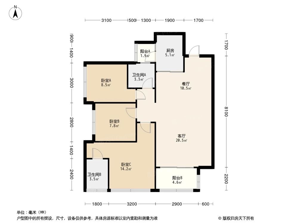 相似户型图