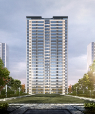 金地·自在城效果图