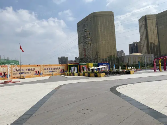 彭州万达广场实景图