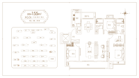 155㎡户型