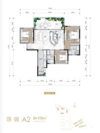 树高·上院3室2厅1厨2卫建面105.00㎡