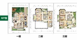 翡翠御园9室4厅1厨7卫建面278.00㎡