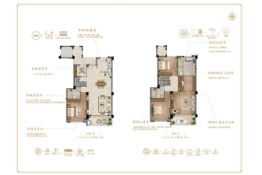 福晟·雲樾東升4室2厅1厨3卫建面177.00㎡