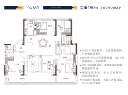 颐和 碧桂园·狮乘福第4室2厅2厨3卫建面180.00㎡