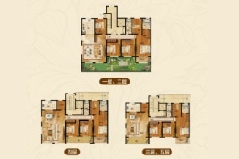 长水·熙和苑4室2厅1厨2卫建面198.41㎡