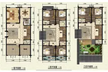 熙谷小镇四合院户型